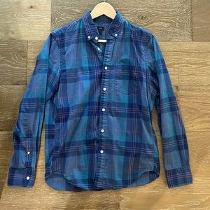 GUC J. Crew Multicolor Plaid Men's Shirt S